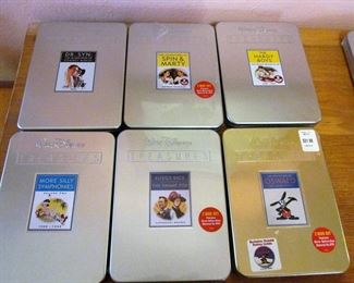Disney Treasures limited DVDs