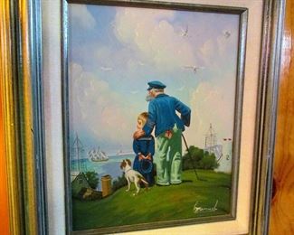 Fun original oil painting