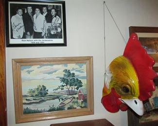 Signed Rick Nelson photo