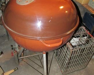 Vintage brownie "Copper Mist" Weber grill