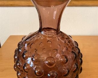 Amethyst bubble vase