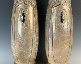 Amphora Longhorn beetle vases