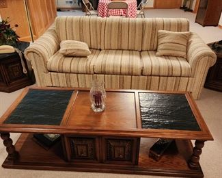 Jamison Sofa Sleeper, great condition!
Hammer coffee table
