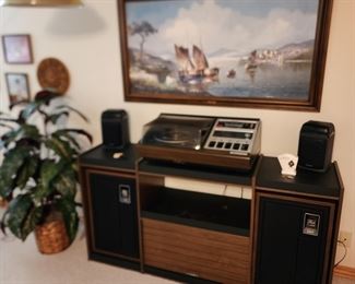 Zenith, Allegro solid state modular stereo complete with console and speakers