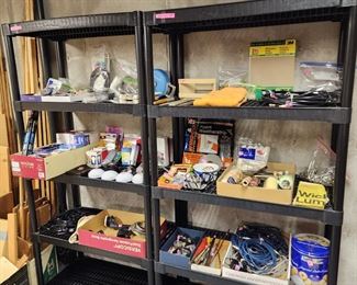 Miscellaneous supplies, paint brushes, ect...