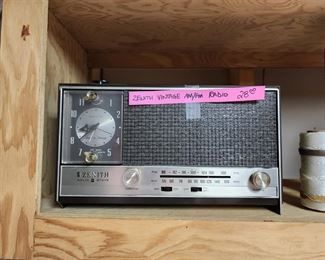 Zenith vintage radio