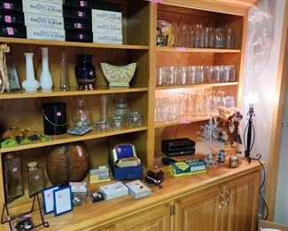 Shelf stays with house