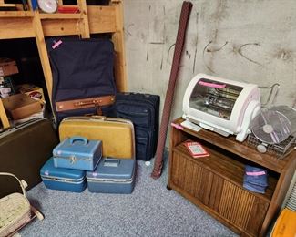 Rotisserie, brand new and vintage luggage