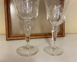 Crystal Wine & Water  (8 each)