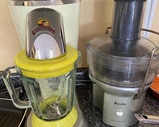 Margaritaville Blender & A Breville Juicer