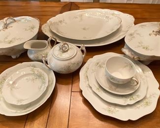Elegant LomageChina - 75 pieces total.  