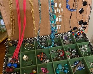 A Small Sample of Costume Jewelry for all You Jewelry Designers!