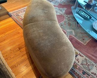 BUY IT NOW! $300. Vintage MCM Atomic Sage Green Kidney Bench