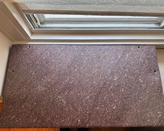 BUY IT NOW! $300. Antique Walnut Chest with Granite Top