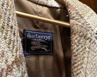 Burberry's Women's Wool Coat