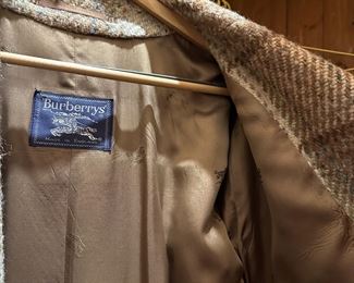 Burberry's Women's Wool Coat