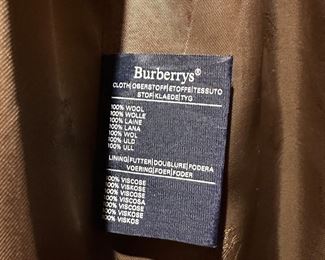 Burberry's Women's Wool Coat