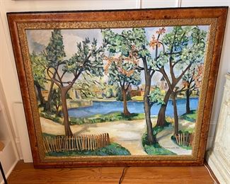 Original Oil by J. H. Neiman, 1962 (4'w x40"h)