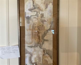 Fiber art by Irmgard Hess Neiman Rosenberger.