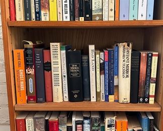 Over 50 Books: Mostly Popular Fiction, The Merck Manual & More
Lot #: 130