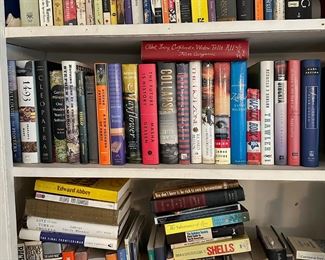 Over 80 Books: Mostly Popular Fiction & Biographies
Lot #: 131