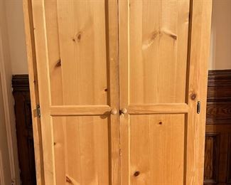 Solid Pine Armoire
Lot #: 47