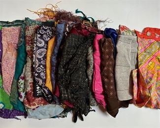 20 Scarves: Many Silk, Many Vintage
Lot #: 94