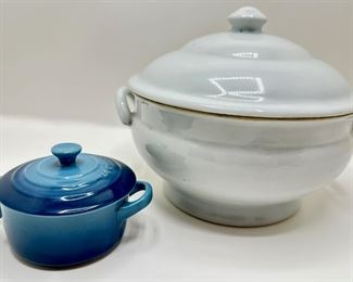 Never Used Mini Le Creuset Casserole Dish & Vintage Covered Bowl
Lot #: 53