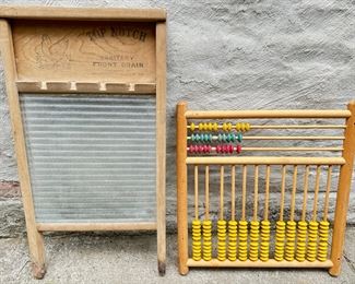 Vintage Washboard & Abacus
Lot #: 100
