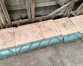 8 Large Tiles From Coney Island's Pink Palace Made In 1933, Glazed Terracotta
Lot #: 4