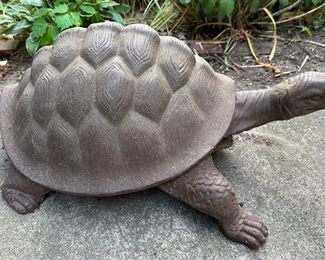 Large Cast Iron Turtle Garden Ornament
Lot #: 33