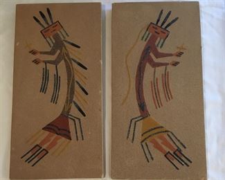 Sand art Native American