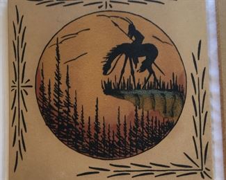 End of Trail sand art