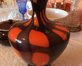 Czechoslovakia artist vase