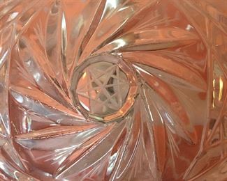 Leaded crystal pieces