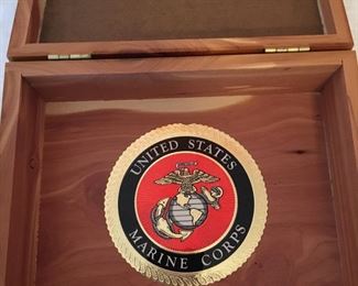 United States Air Force collectible cedar box