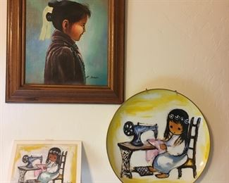 DeGrazia plate