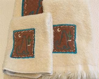 Kokopelli towel set