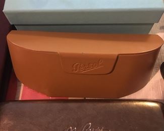 Empty name brand eyeglass cases