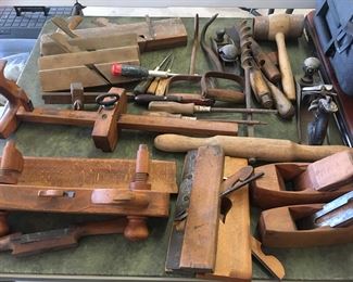 Antique wood tools VGC