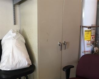 Heavy duty storage cabinet metal tall