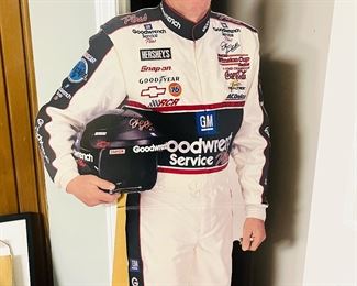 RARE Dale Earnhardt Sr. NASCAR cardboard cutout standup, 6'