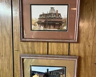 Two very nicely framed and matted pictures