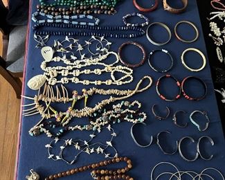 More necklaces and bracelets