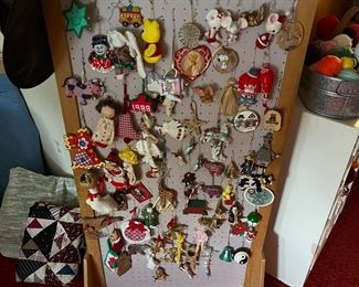 
Vintage Christmas tree decorations
