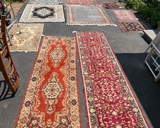 Assorted oriental  rugs