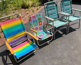 Folding chairs