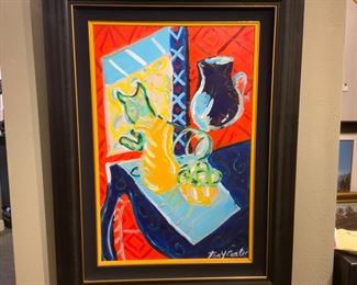 3.Tony Curtis Acrylic “Cat In The Window”
36x24 Retail  $19,500