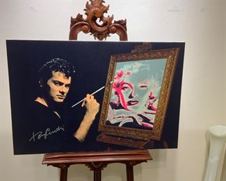 27 .& 28. Tony Curtis- “Pink Marilyn “ x 2
Signed Giclee’ 24x36
Retail $1900