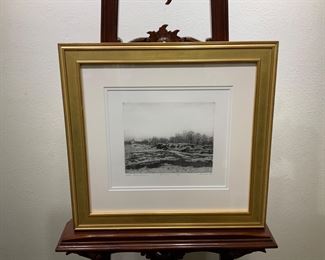 71. Stanislav Nikireyev “First Thaw” 
Etching #14/50
7.5 x 9.5
Retail $1350